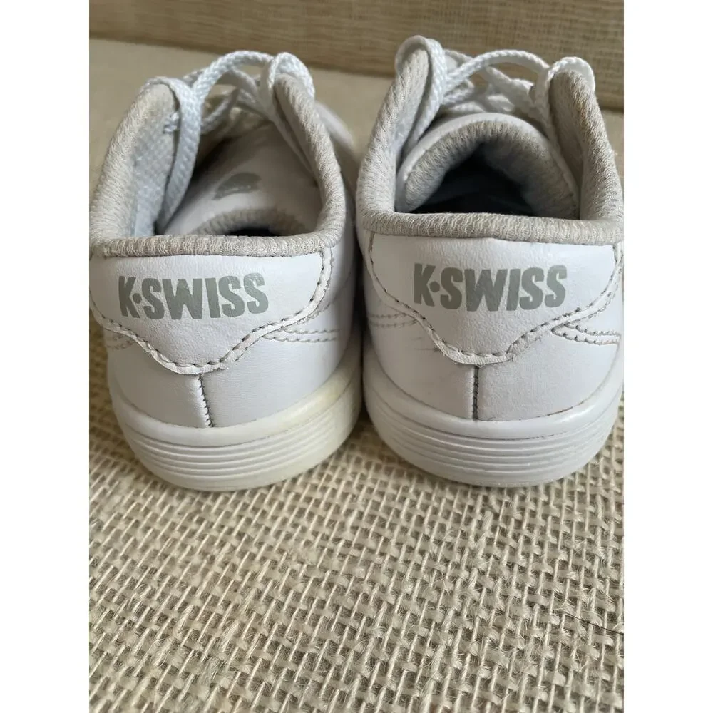 K-Swiss‎ Toddler Classic Triple White Sneakers, Exc Condition, Toddler size 8